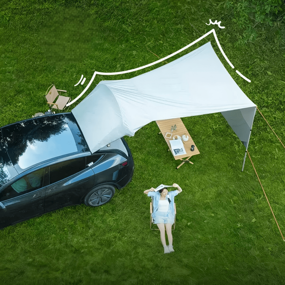 TESEVO Heckklappen-Campingzelt für Tesla Model Y Juniper