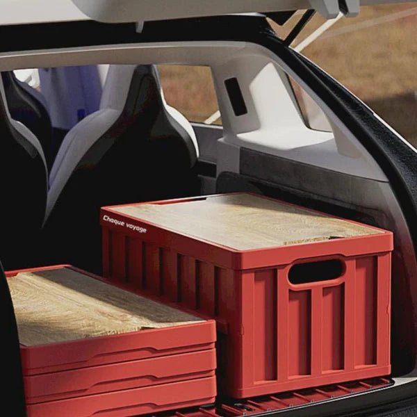 Coffre de rangement pliable pour camping et Cybertruck Coffre de rangement pliable pour camping et Cybertruck