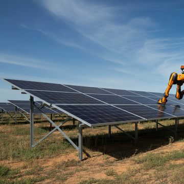 This Friendly Robot Revolutionizes Solar Power Installation by Installing 100 MW