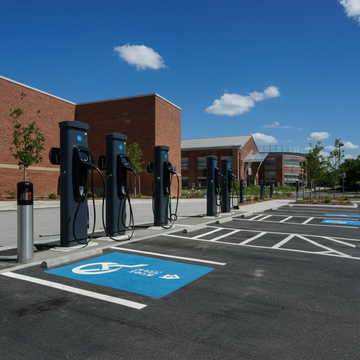 Boston Public Schools Installs 105 DC Fast Chargers for Electric Vehicles
