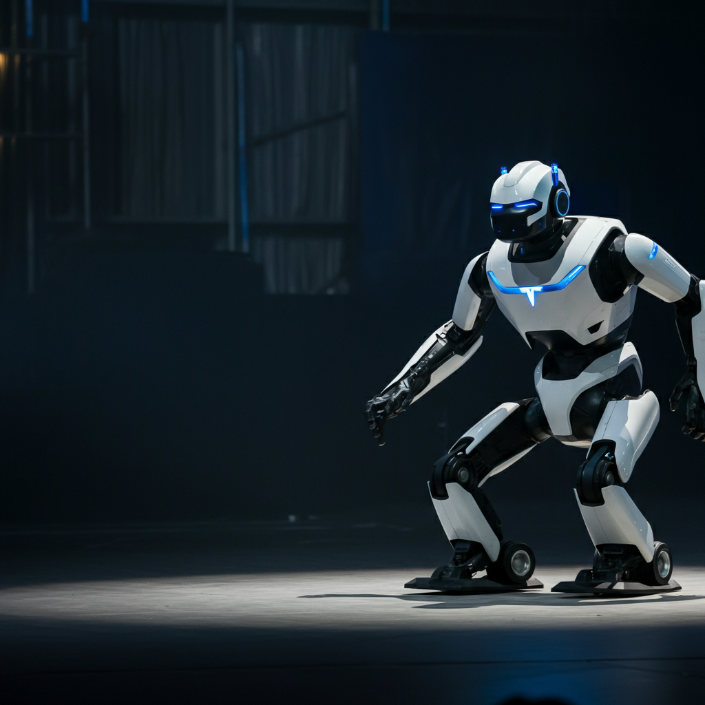 Tesla Optimus Robot Takes a Suspicious Tumble in New Demo