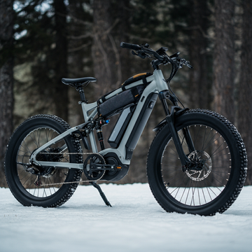 The Ultimate Electric Bike for Winter: Dual Motors and Batteries for Snowy Trails