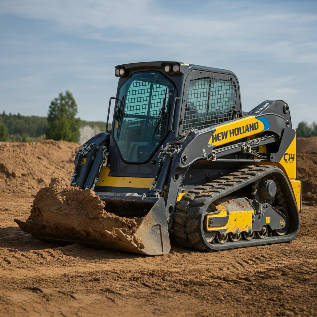 New Holland C314 Mini Track Loader: Leading the Charge in Electric Construction Equipment