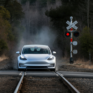 Tesla’s Full Self-Driving Runs Through Railroad Crossing Barriers: A Closer Look