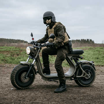 A Closer Look at Ukraine’s High-Powered Military Electric Scooters - Tesevo