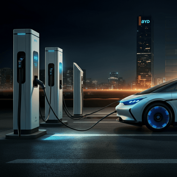 Another Automaker Partners with BYD for Revolutionary 1,500 kW EV Chargers