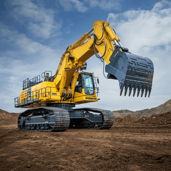 Biggest Ever Komatsu PC9000-12 Electric Excavator Goes Global