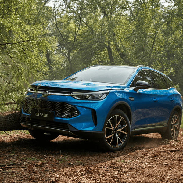 BYD's $180K Luxury SUV Survives 2-Ton Tree Crush: A Test of Durability