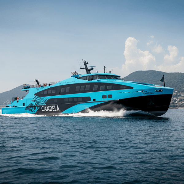 Candela’s New P-12 Business Electric Ferry: Luxury Soaring Above the Waves
