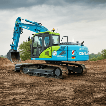 E-quipment Highlight: Develon DX250LCE-7 Electric Crawler Excavator - Tesevo