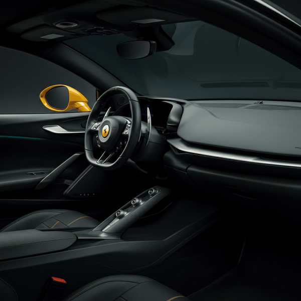 Ferrari Unveils Its First Electric Car: The Luce with Jony Ive-Designed Interior