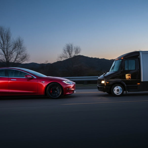 First Recorded Tesla Robotaxi Intervention: UPS Truck Encounter