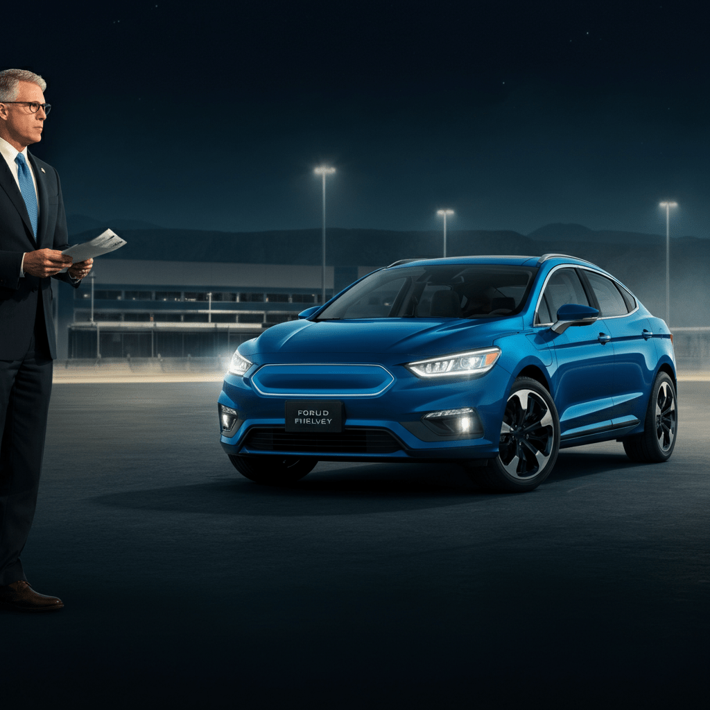 Ford Dissolves EV Unit Amid Strategy Shift: Doug Field Exits as Farley
