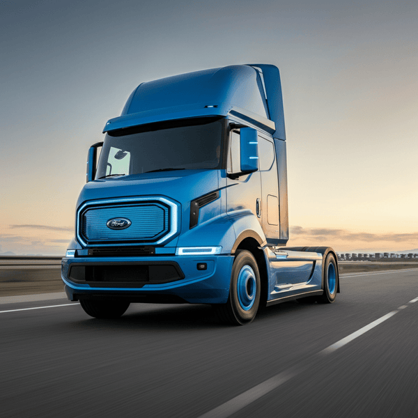 Ford Joins the Electric Semi Truck Fray with New 2026 F-Line E