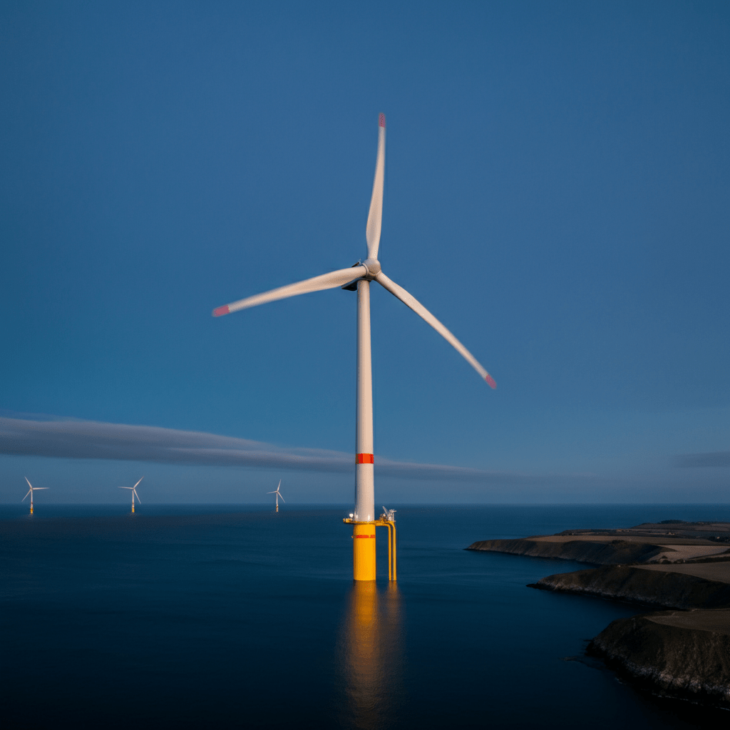 Germany’s Largest Offshore Wind Farm Activates First Turbine - Tesevo