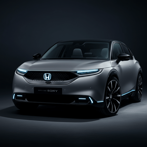 Honda and Sony to Launch Their First Electric Vehicle by 2026