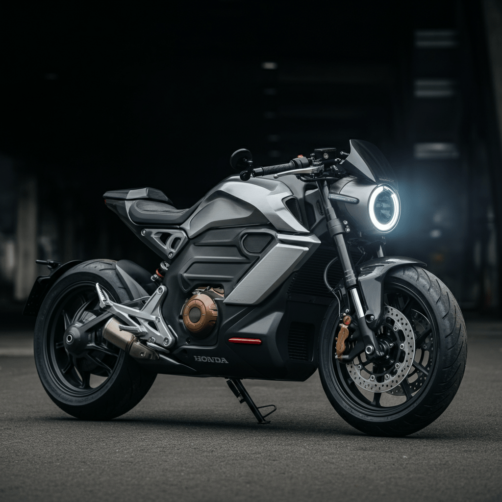 Honda Unveils Award-Winning Full-Size Electric Motorcycle Ahead of Pro