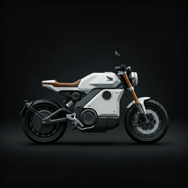 Honda Unveils Patent for Affordable Electric Motorcycle Design