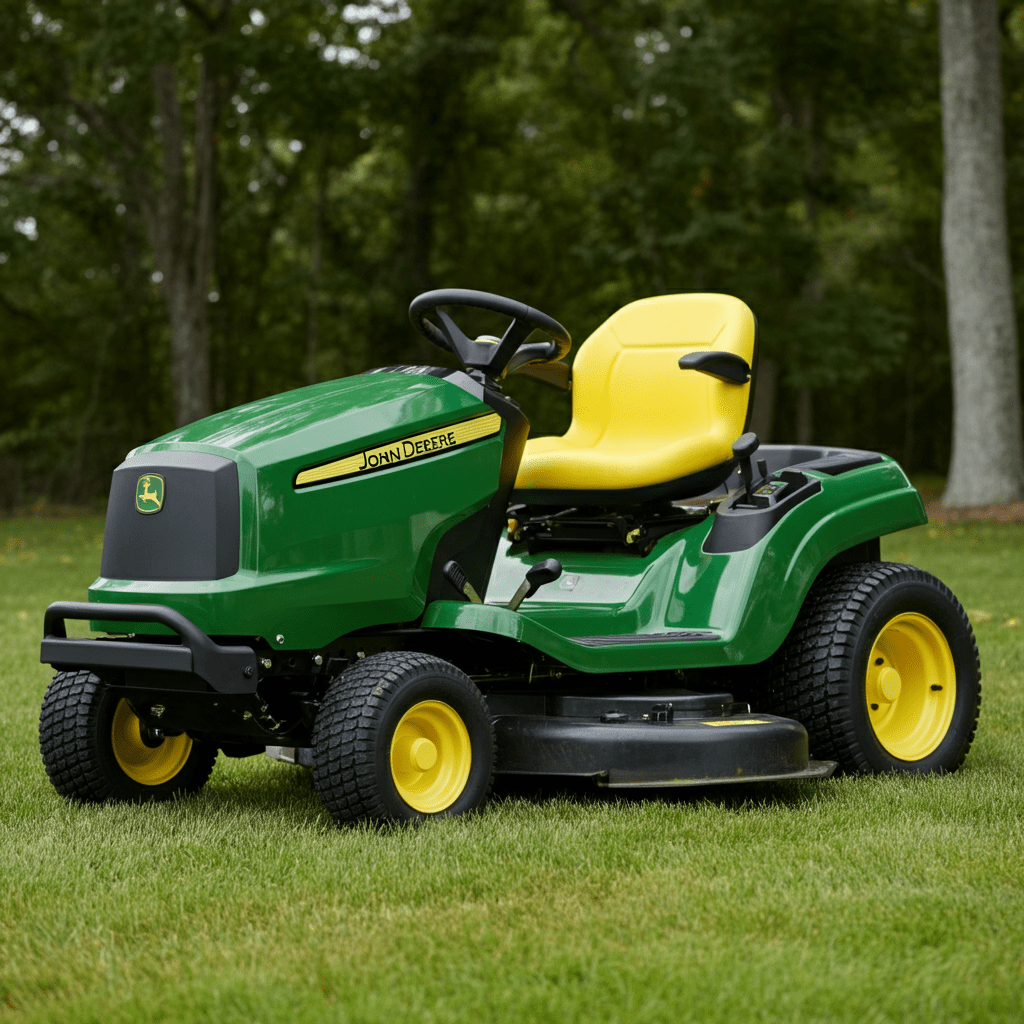 John Deere's Groundbreaking Electric Riding Mower Features Removable Batteries from EGO - Tesevo