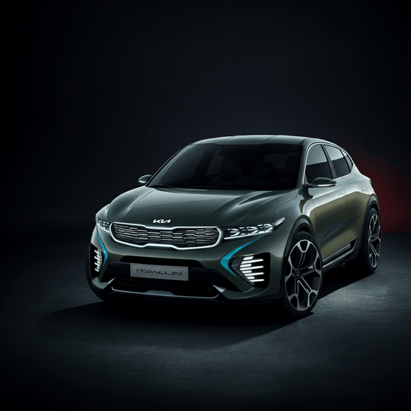 Kia Teases a Unique New Vehicle with Eye-Catching Design