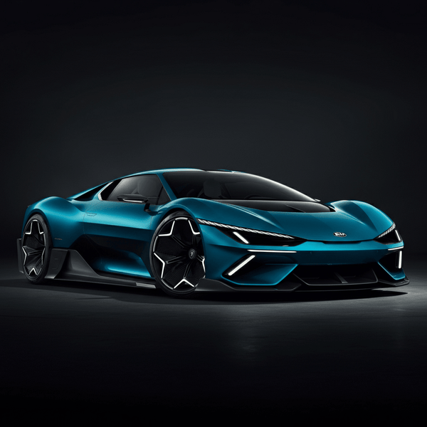 Kia's Electric Sports Car Concept: A Futuristic Lambo Inspiration