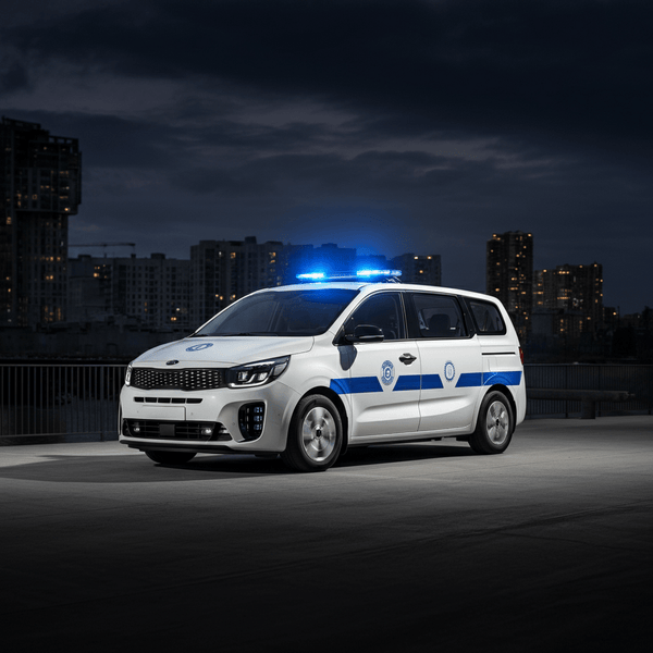 Kia’s Electric Van Set to Revolutionize Patrols with AI Technology