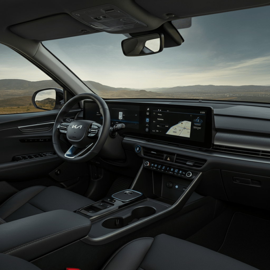 Kia's New Electric SUV Unveiled: Surprising Interior Innovations