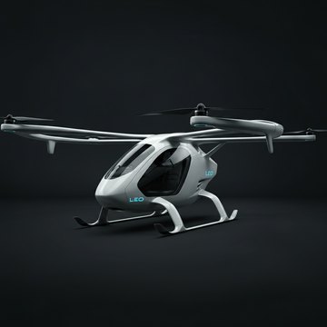 LEO JetBike: The Future of Personal Propeller-Free eVTOL Flights - Tesevo