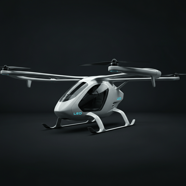 LEO JetBike: The Future of Personal Propeller-Free eVTOL Flights