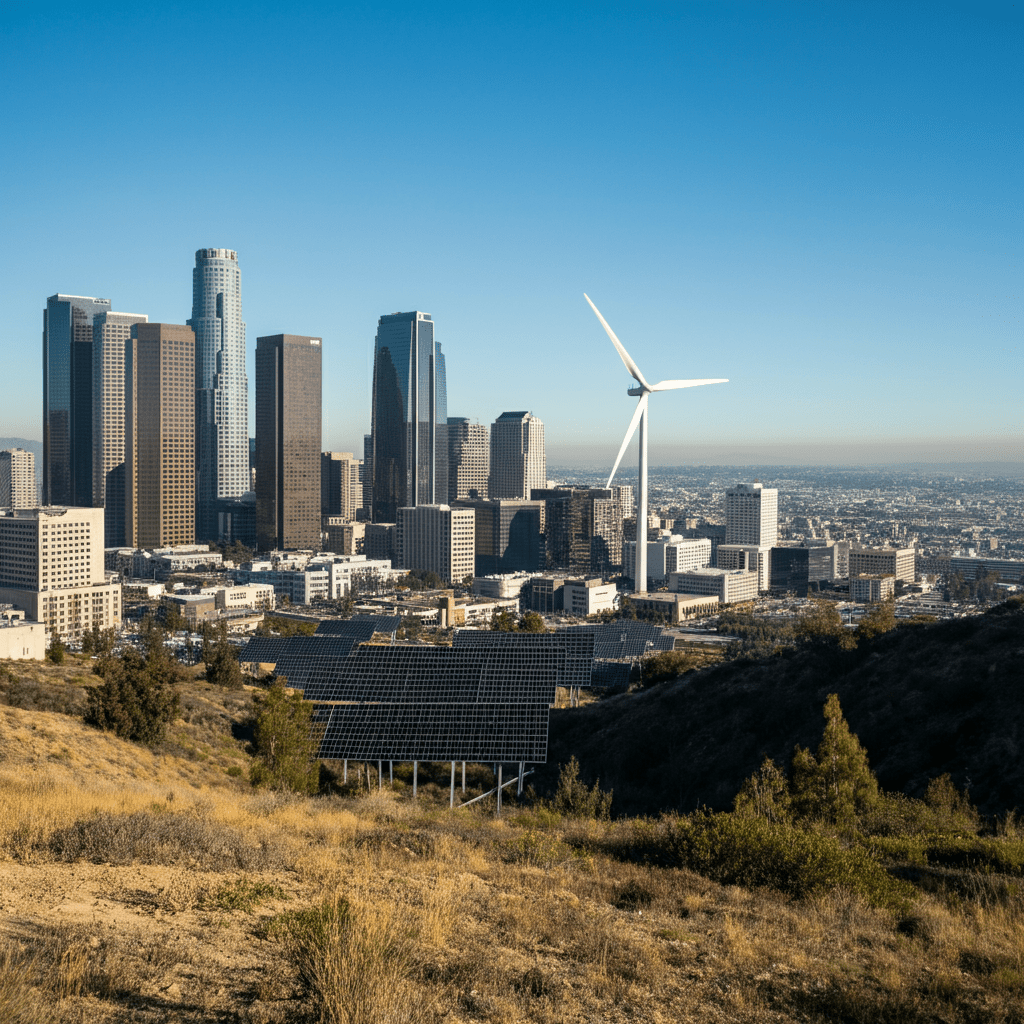 Los Angeles Officially Achieves Coal-Free Power Supply - Tesevo
