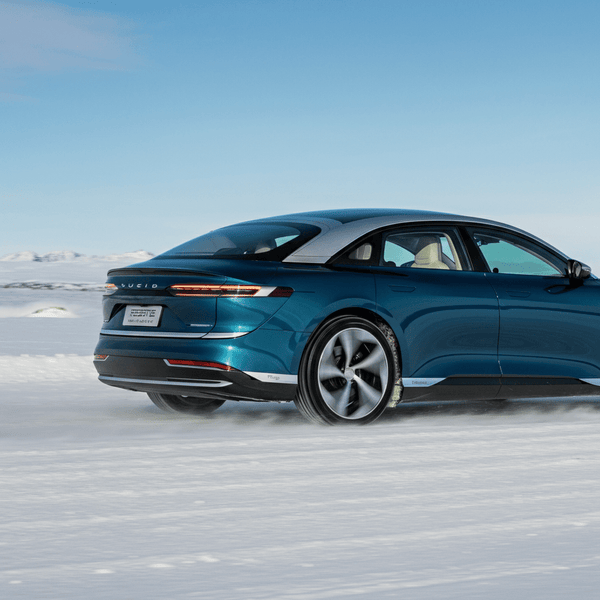Lucid Motors Tests Air Pure, Air Sapphire, and Gravity SUV in Harsh Minnesota Winters