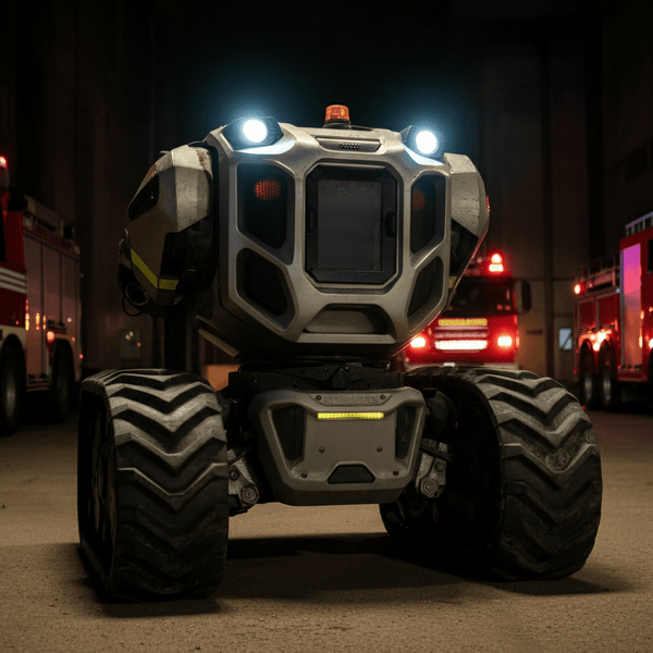 Maybe Robots SHOULD Steal Some Jobs: New Firefighting Bot Saves Human Lives