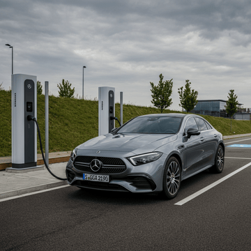 Mercedes-Benz Opens Its First DC Fast Charging Hub at Starbucks - Tesevo
