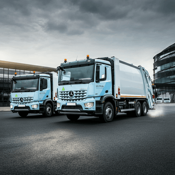 Mercedes Takes Out the Trash: German City Deploys 18 Electric Garbage Trucks - Tesevo