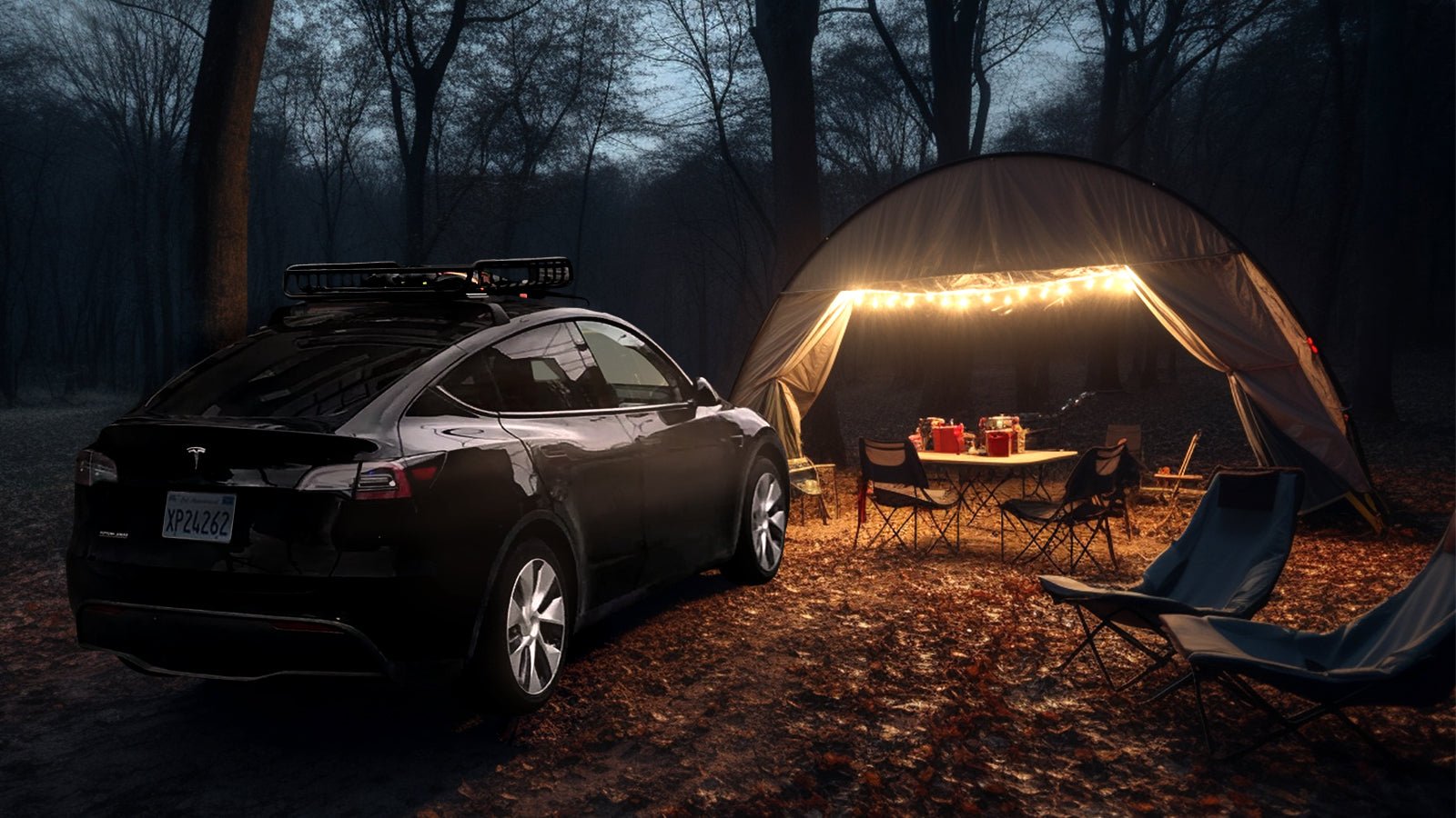 Tesla Rood Rack Model 3/Y Roof Rack - Maximizing Your Tesla Adventure