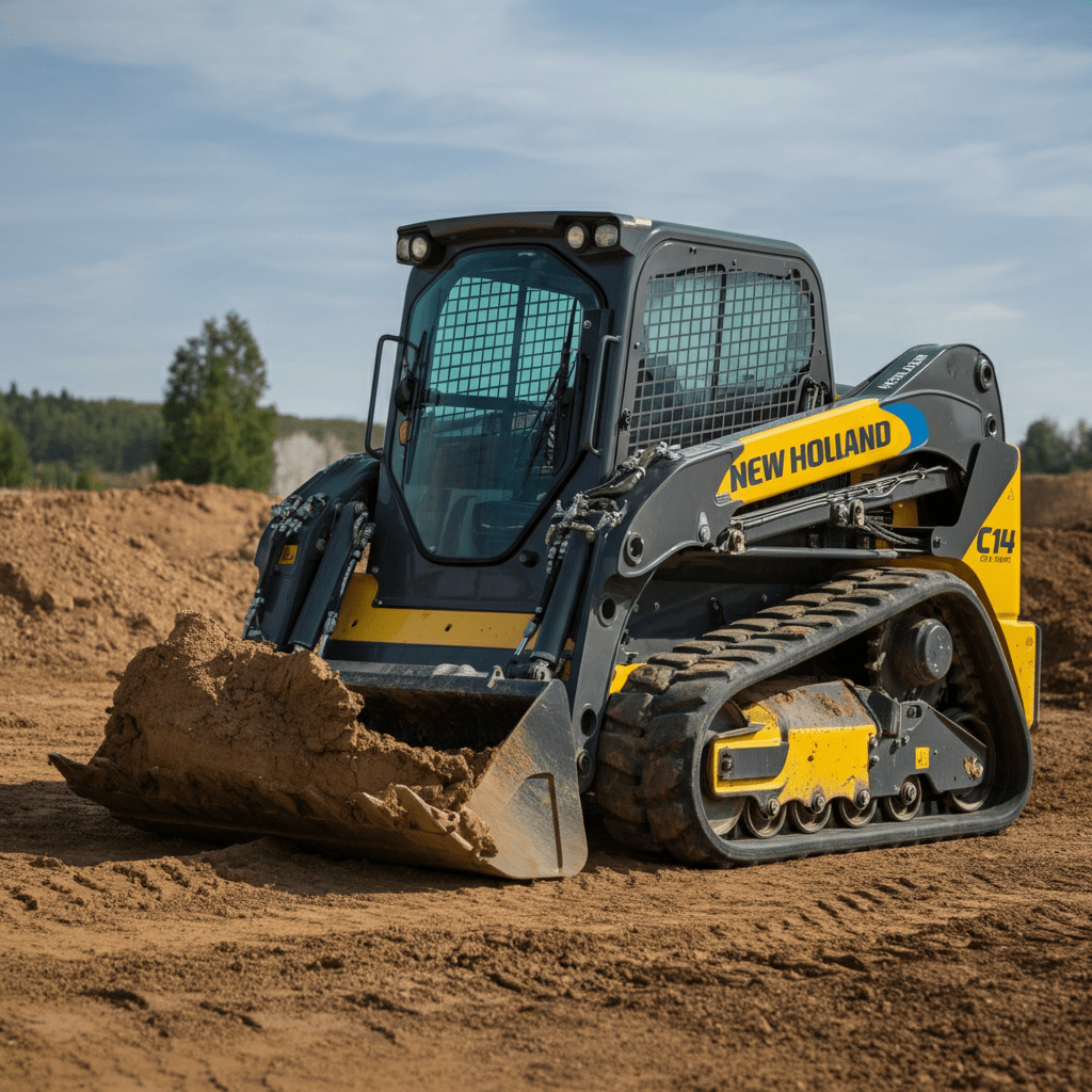 New Holland C314 Mini Track Loader: Leading the Charge in Electric Construction Equipment - Tesevo