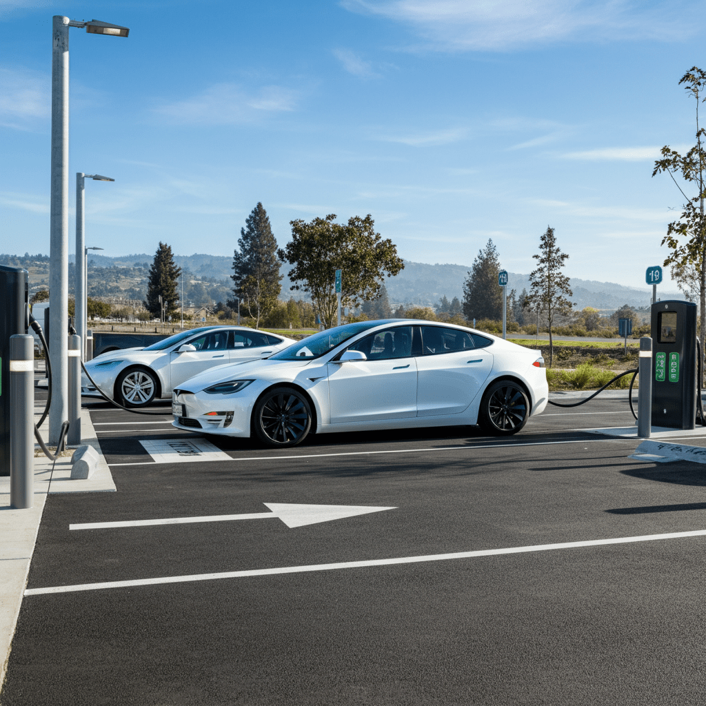 Northern California Unveils Largest Non-Tesla Fast Charging Hub - Tesevo