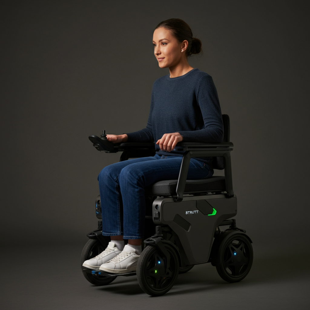 Exploring the Strutt EV1: The Autonomous Robot-Chair Redefining Mobility