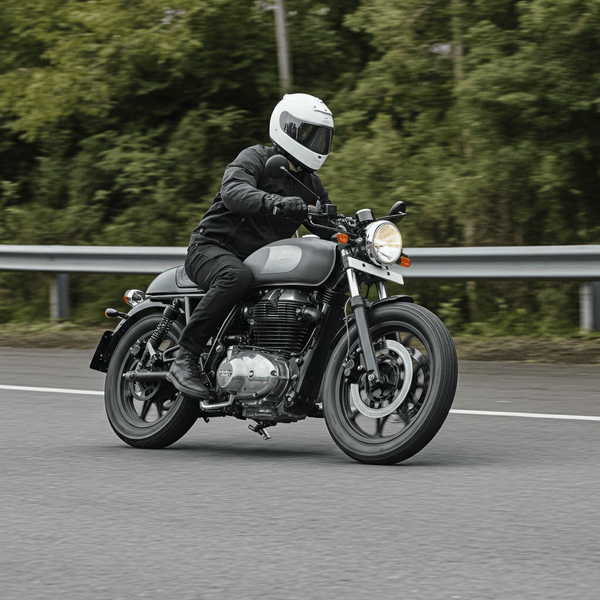 Royal Enfield's First Electric Motorcycle Spotted Testing Uncamouflaged