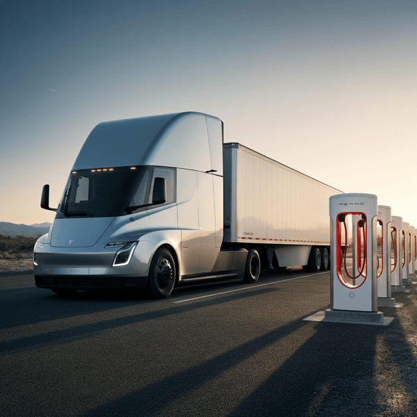 Tesla Launches Basecharger and Megacharger for Semi Trucks