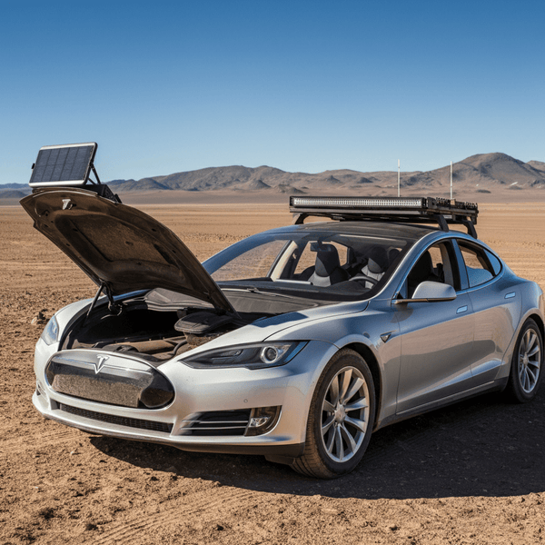 Tesla Owner Uses Solar Power to Recharge in Atacama Desert Emergency