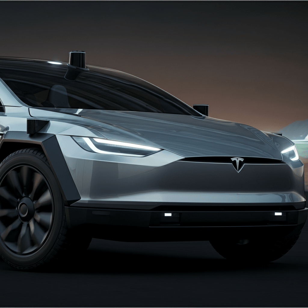 Tesla Stering Less Car Tesla's Steering Wheel-less Cybercab Marks a New Era in Autonomous Dri