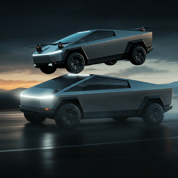 The Electric Flying Car That Leaped Over a Tesla Cybertruck: A New Era in Transportation - Tesevo