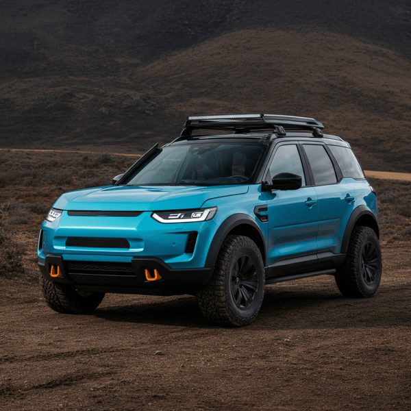 The Freelander SUV Returns as an Exciting Off-Road Electric Vehicle