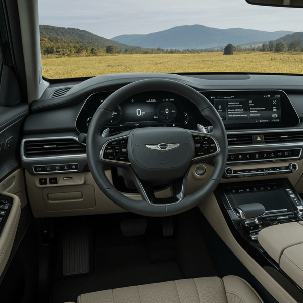 The Genesis GV90 Interior Leaks: Discover Next-Level Luxury and Massive Screens