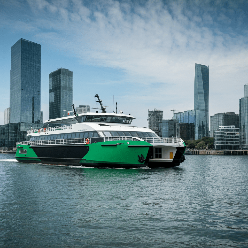 This Futuristic Electric Ferry Proves Boats are the Future of Urban Tr