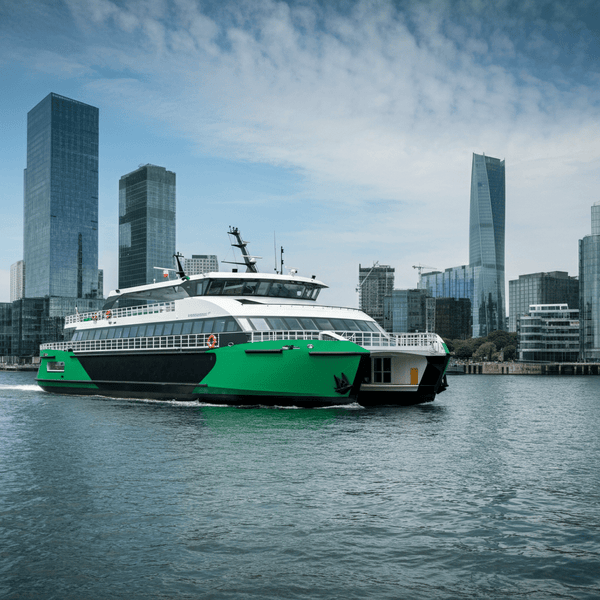 This Futuristic Electric Ferry Proves Boats are the Future of Urban Transportation