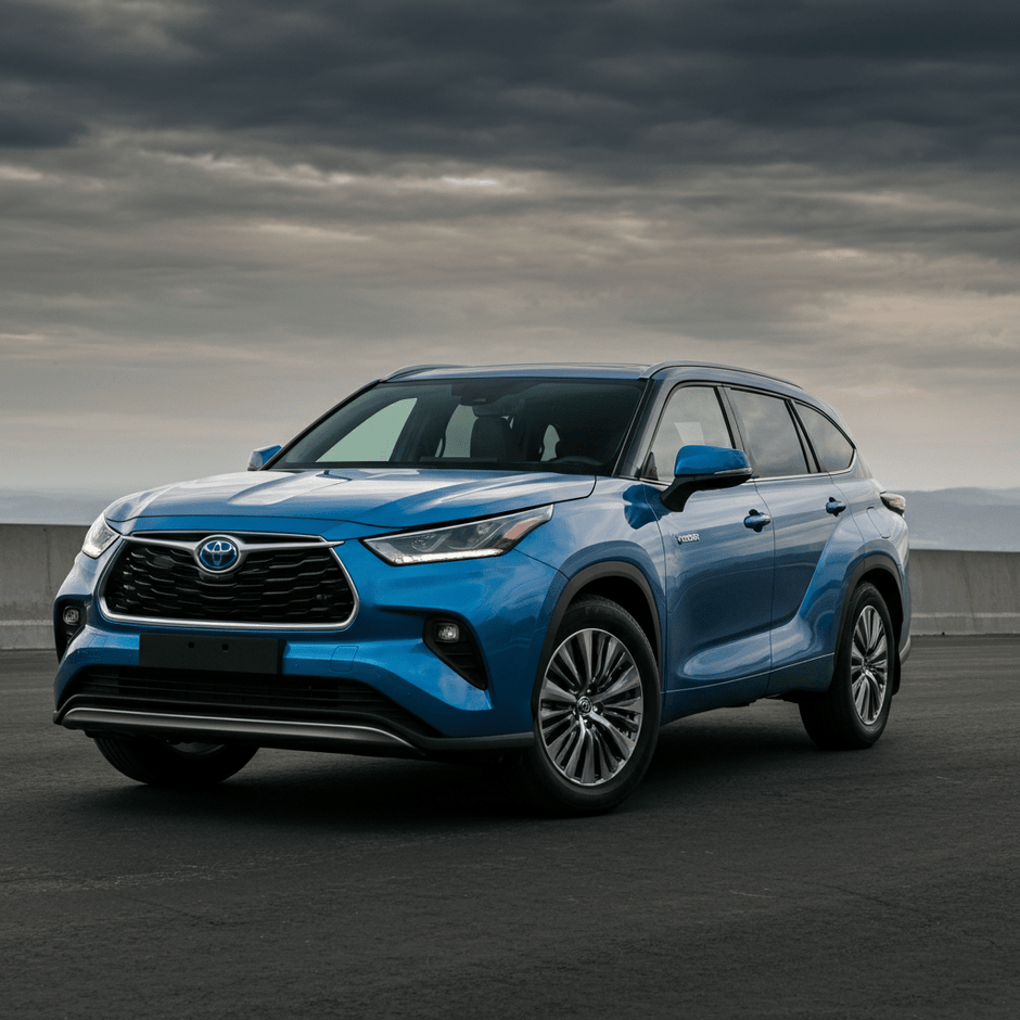 Toyota Unveils Highlander EV: First 3-Row Electric SUV with 320 Miles