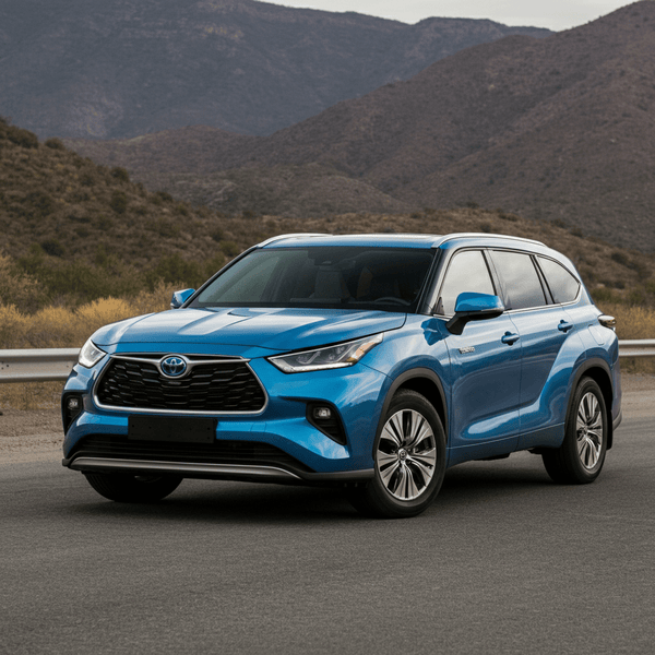 Toyota Unveils Highlander EV: The First Three-Row Electric SUV