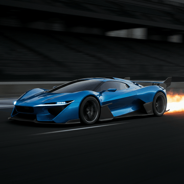 Vacuum Company Unveils Concept Rocket Car: 0-60 in Under a Second - Tesevo